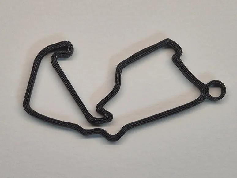 Silverstone circuit Keychain Formula 1 UK