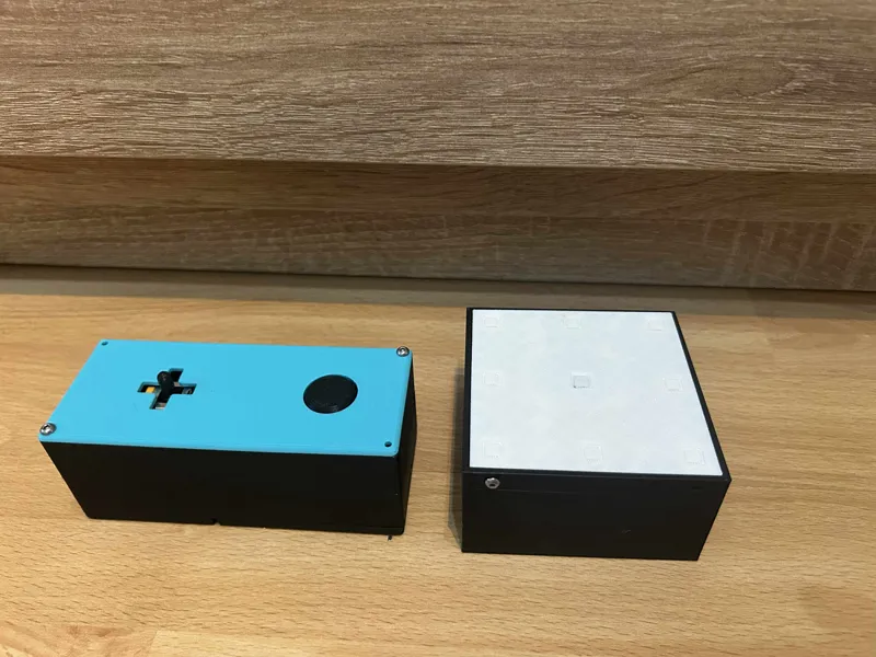 CyberBrick TicTacToe minigame.