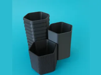 stationary container