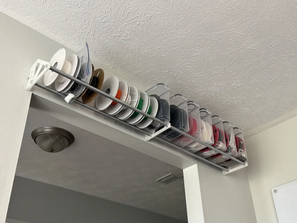 Simple Filiment Rack Simple Filament Spool Rack by 1point3liter MakerWorld: Download Free 3D ...