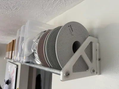 Simple Filament Spool Rack