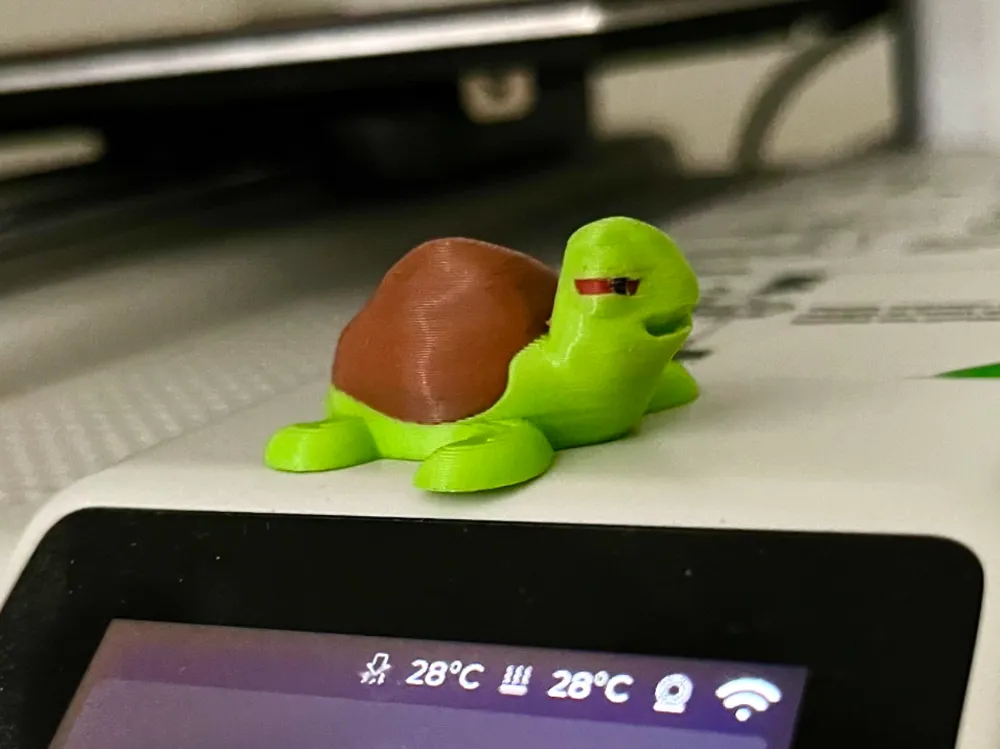 Stoned Turtle Buddy (mini meme figure) by Bash Studio 3D - MakerWorld
