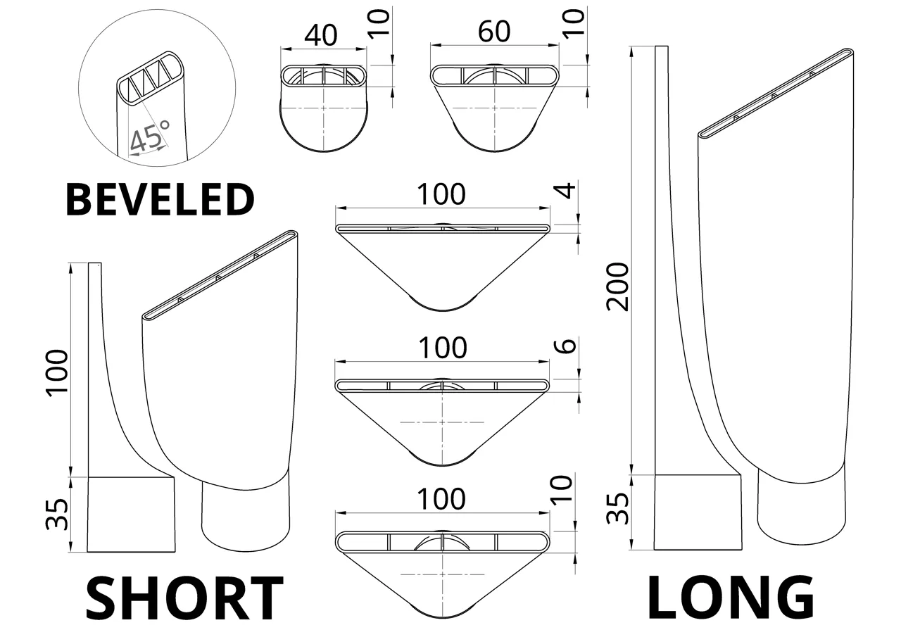 Extra Wide Vacuum Nozzle (32mm, 35mm, 36mm, 45mm) view 2
