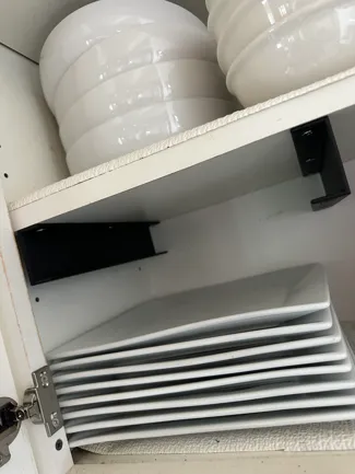 Under Cabinet Paper Plate hanger