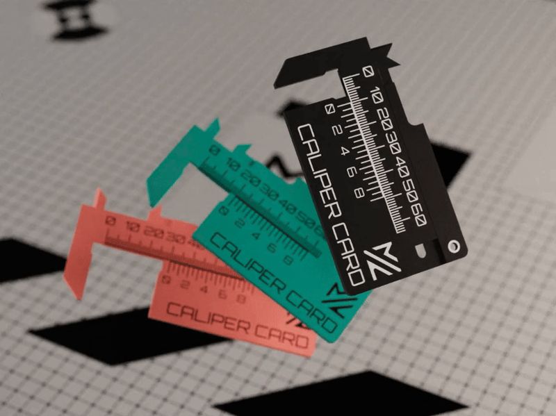 Vernier caliper card // SmartDeck collection