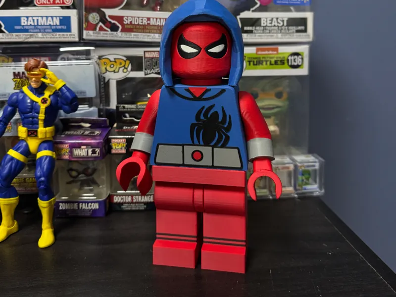 Scarlet Spider Jumbo Figure 8 1/4" tall