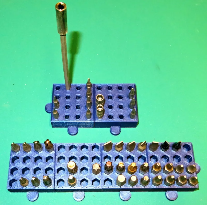Mini modular bit holder