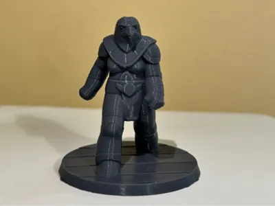 Amber Golem - DND Model