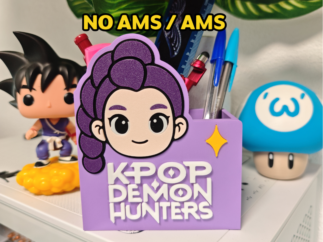 KPOP Demon Hunters Rumi Pen Holder (NO AMS/AMS)