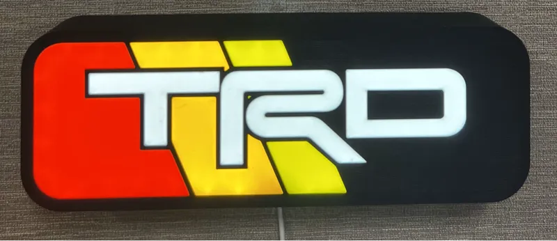 Toyota TRD LED Lightbox