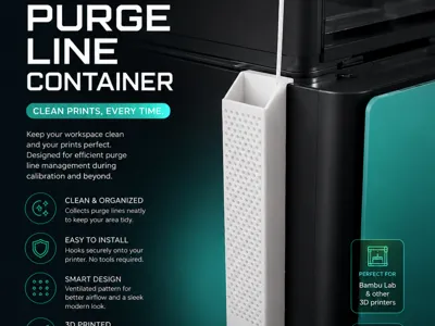Container for Filament Purge 