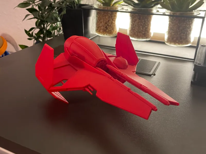 Star Wars Jedi Interceptor Sternenjäger Raumschiff