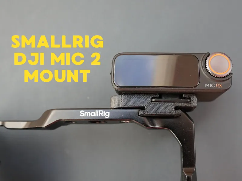 SmallRig DJI Mic 2 Receiver Adapter SONY ZV E10