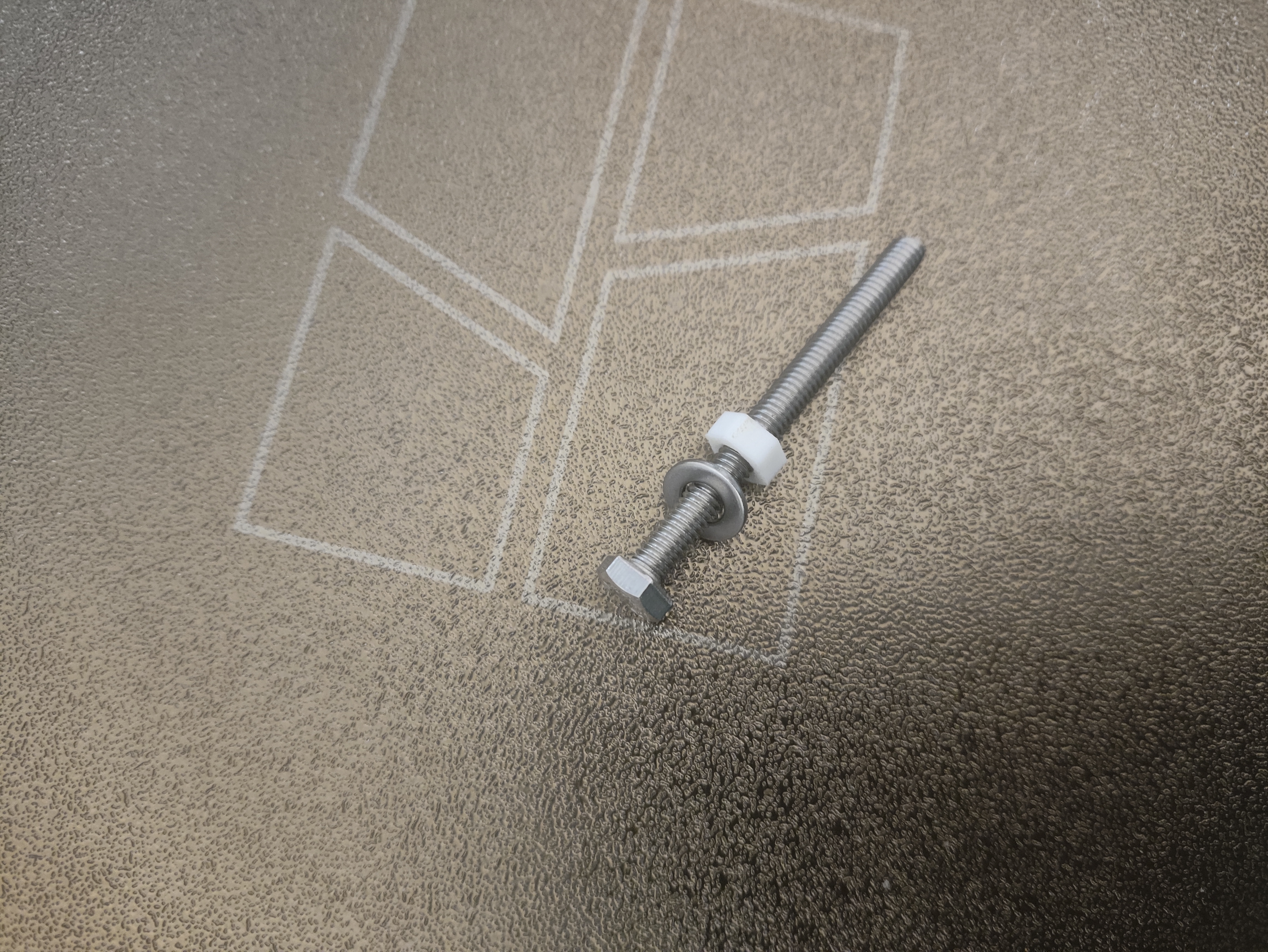 Miniatura 15 do modelo 3D M4外六角螺丝、螺帽