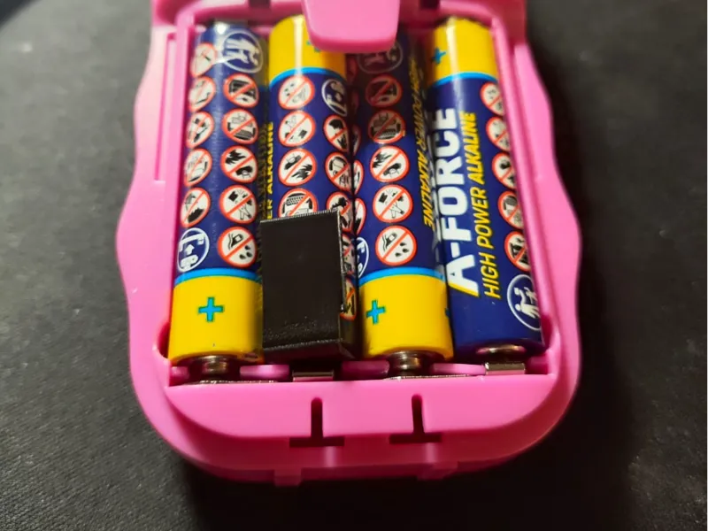 AA / AAA Battery Pole Blocker -Simple Power Switch