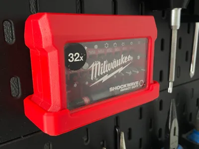 IKEA Skadis - MILWAUKEE - SHOCKWAVE 32 Bit Holder