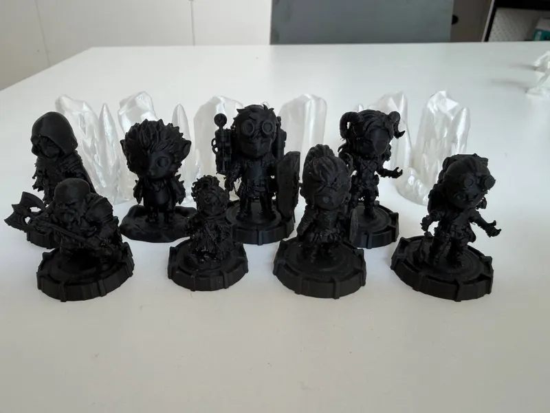 Smoldering Hearts DnD heroes 
