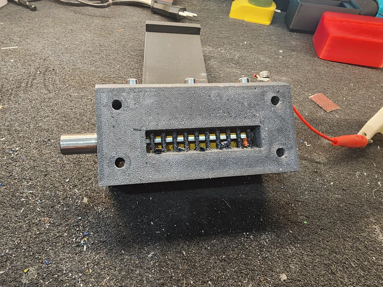 3D Print Waste Shredder (Drill-Powered) view 4
