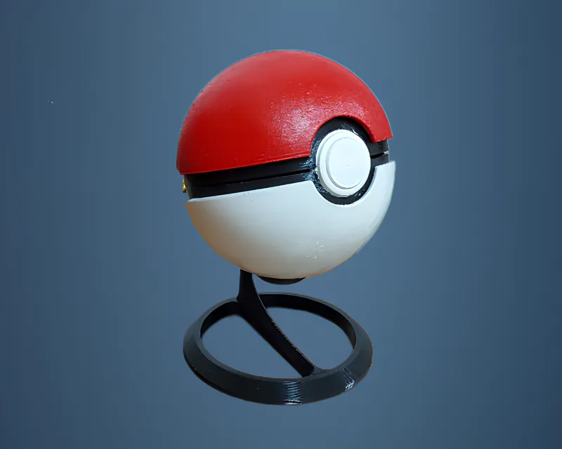 PokeBall - Fully Functional with Stand
