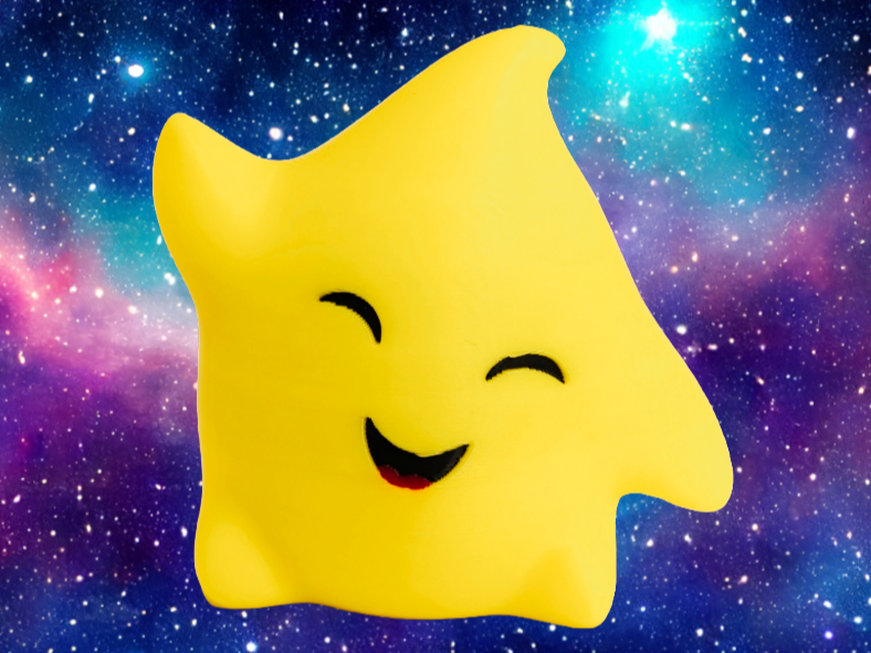 Luma Sitting Toy - The Super Mario Galaxy Movie