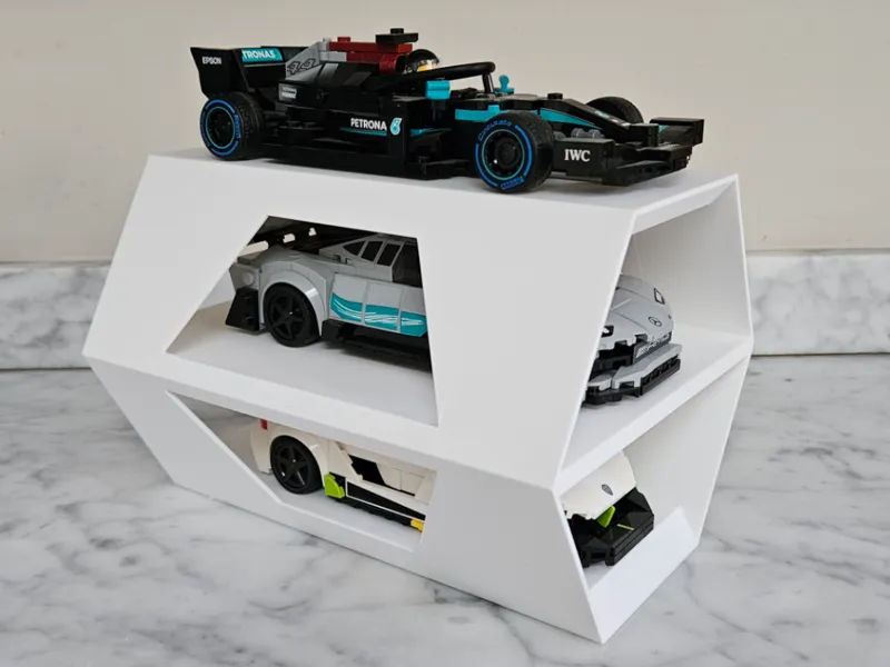 LEGOs Speed Champions Garage - No supports