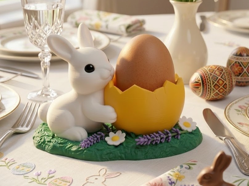 Spring Bunny Egg Holder Easter Bunny Egg Holder