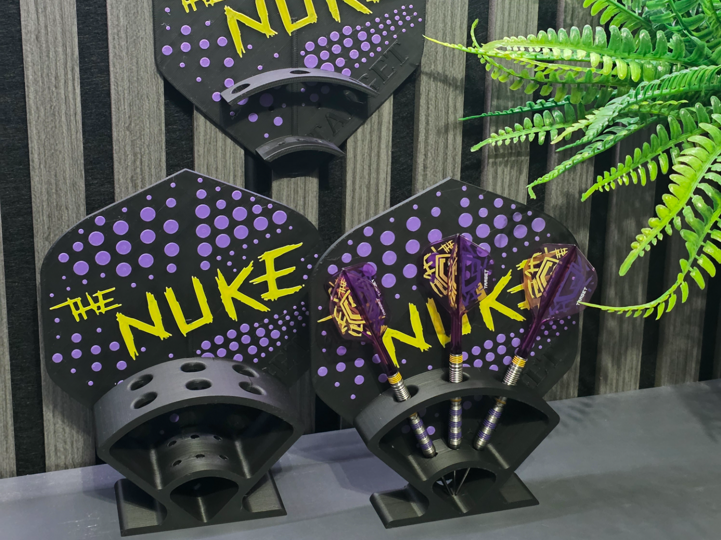 XL Flight Dart Holders & Wall Art - Luke Littler
