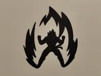 Décoration murale Vegeta — Dragon Ball — photo 1