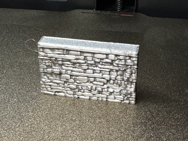 Mur de rochers (décor de jeu)