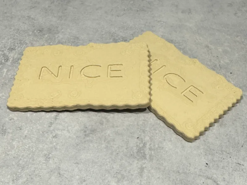 UK Nice Biscuit – Realistic 3D Printed Prop