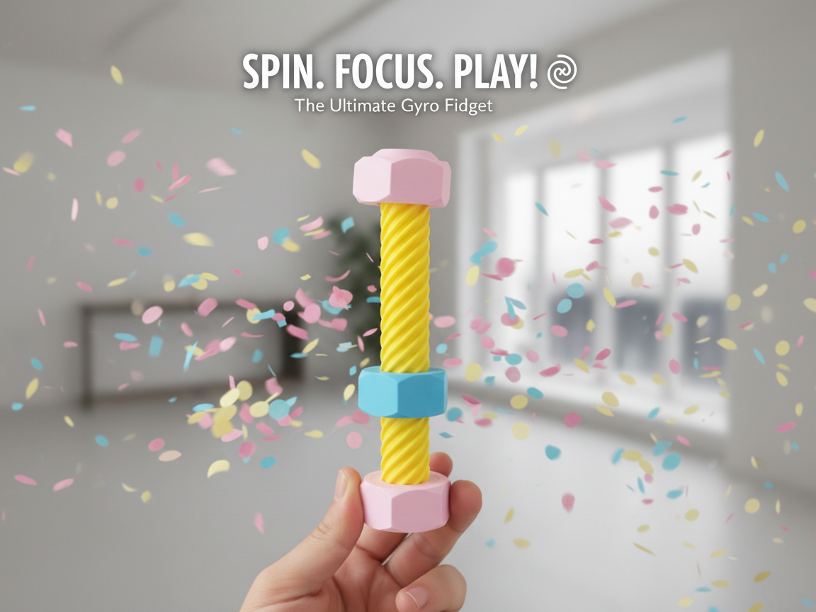 Fidget Toy Helix Gyro Nuts