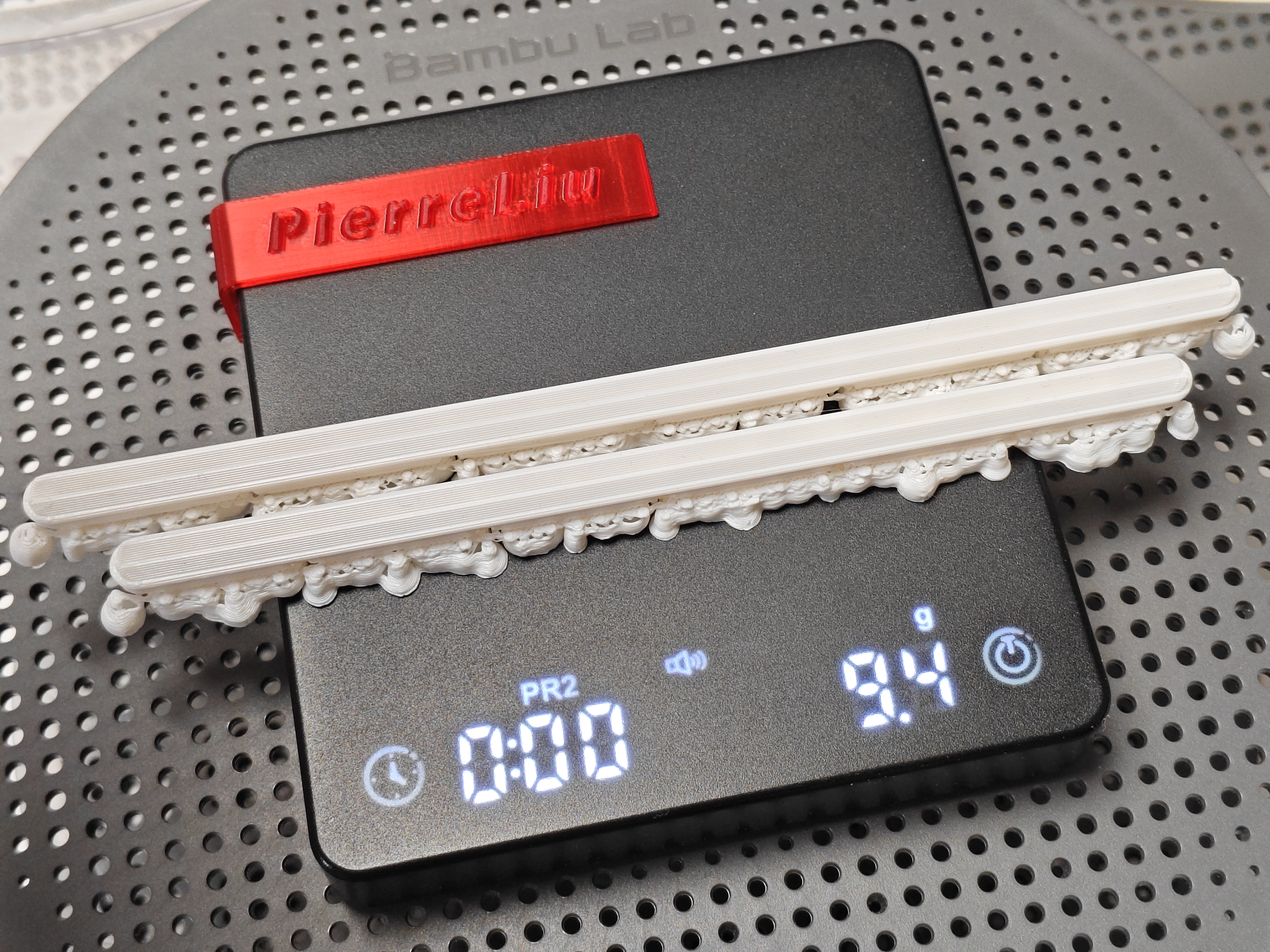 Miniatura 1 do modelo 3D X2d P2s 辅助风扇 导流板 超薄内嵌 大面积45度仰角扩散 左右双侧 全新原创