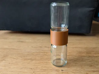 Odor impregnation connector