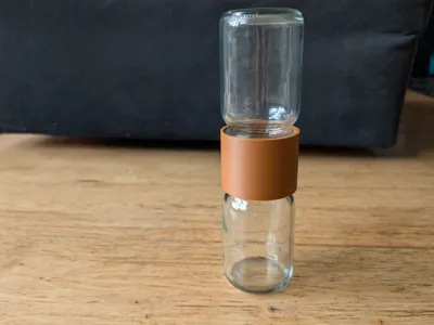 Odor impregnation connector