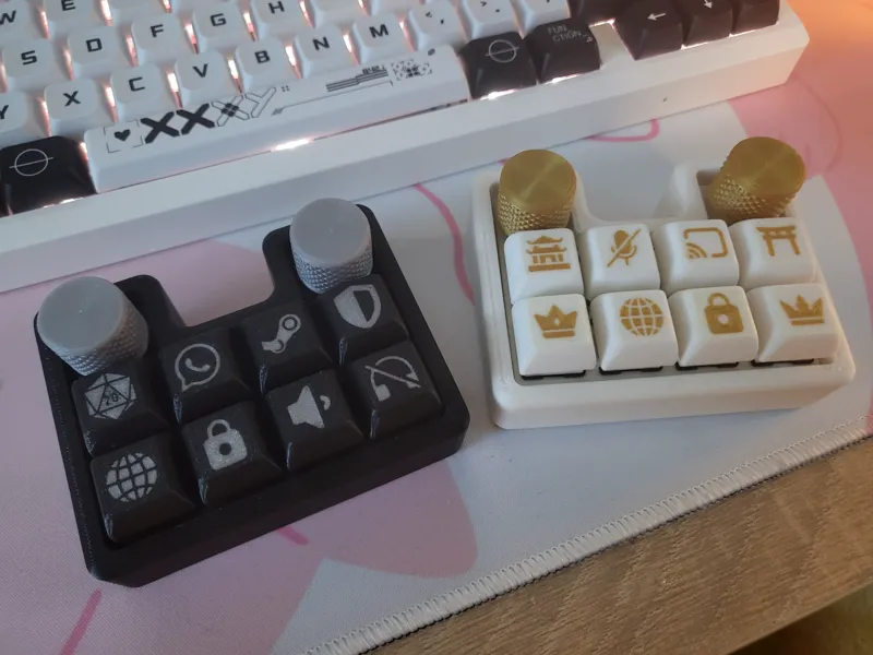 Flat XDA Icon Keycaps