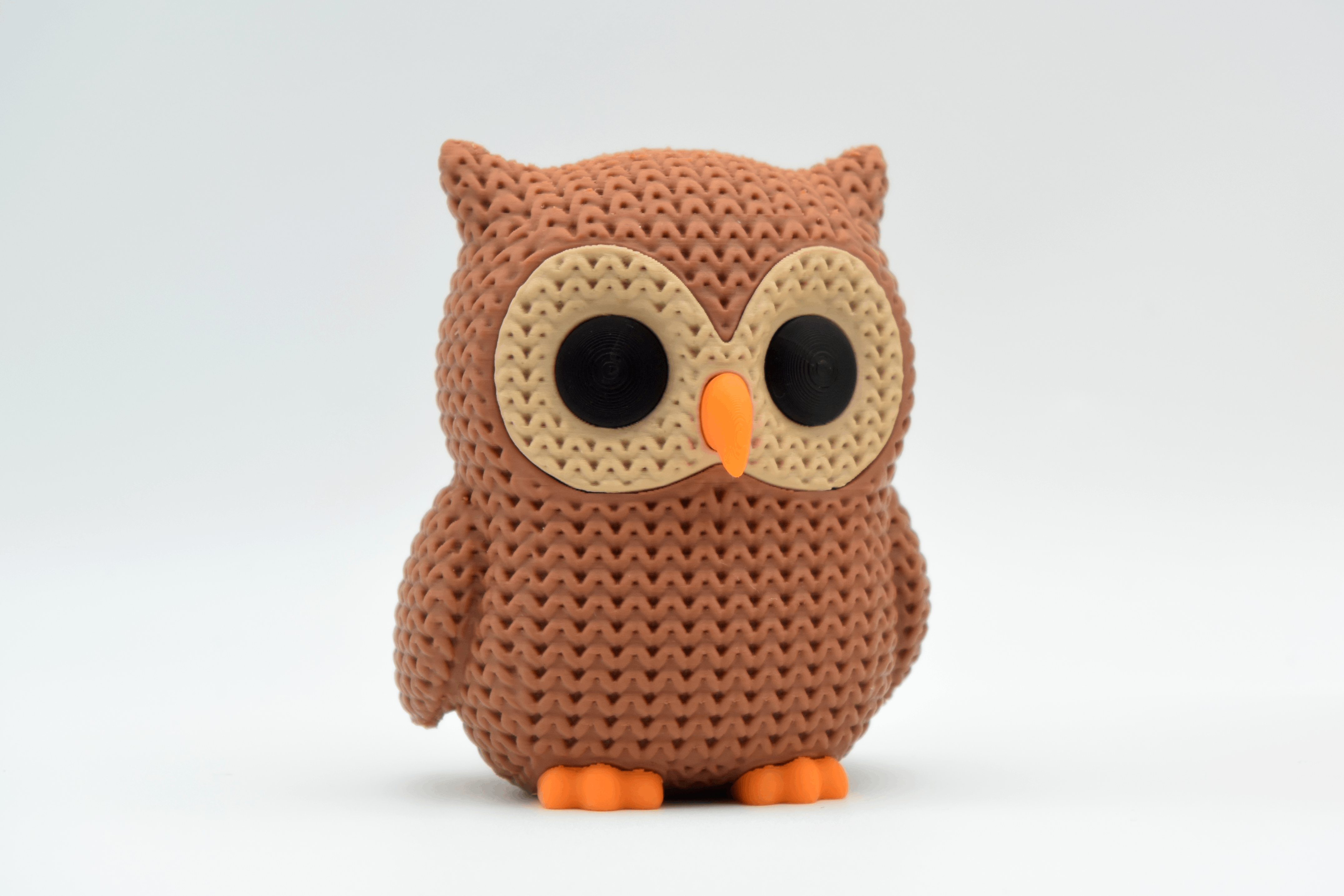 Miniatura 1 do modelo 3D Knitted Owl