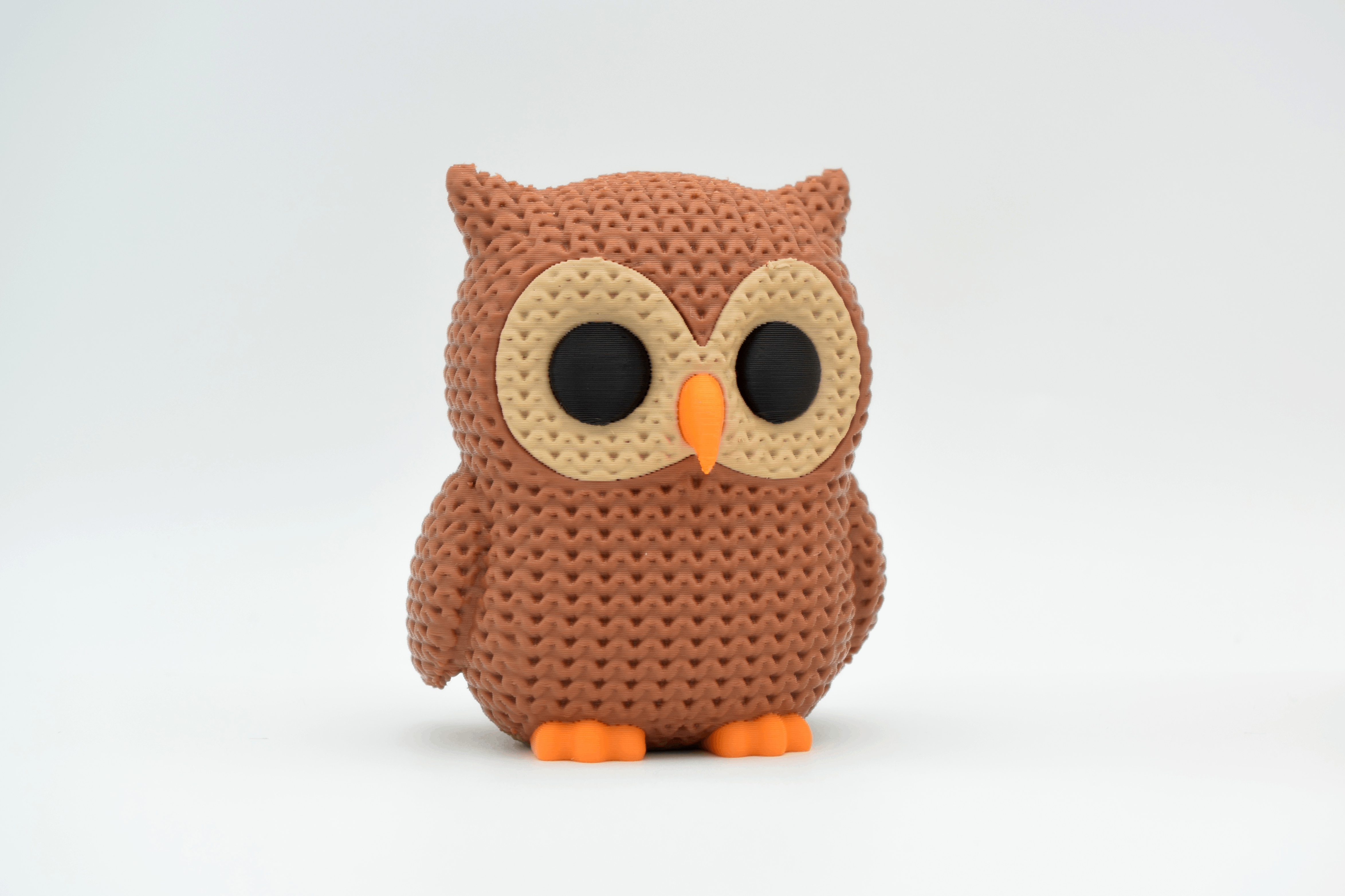 Miniatura 2 do modelo 3D Knitted Owl