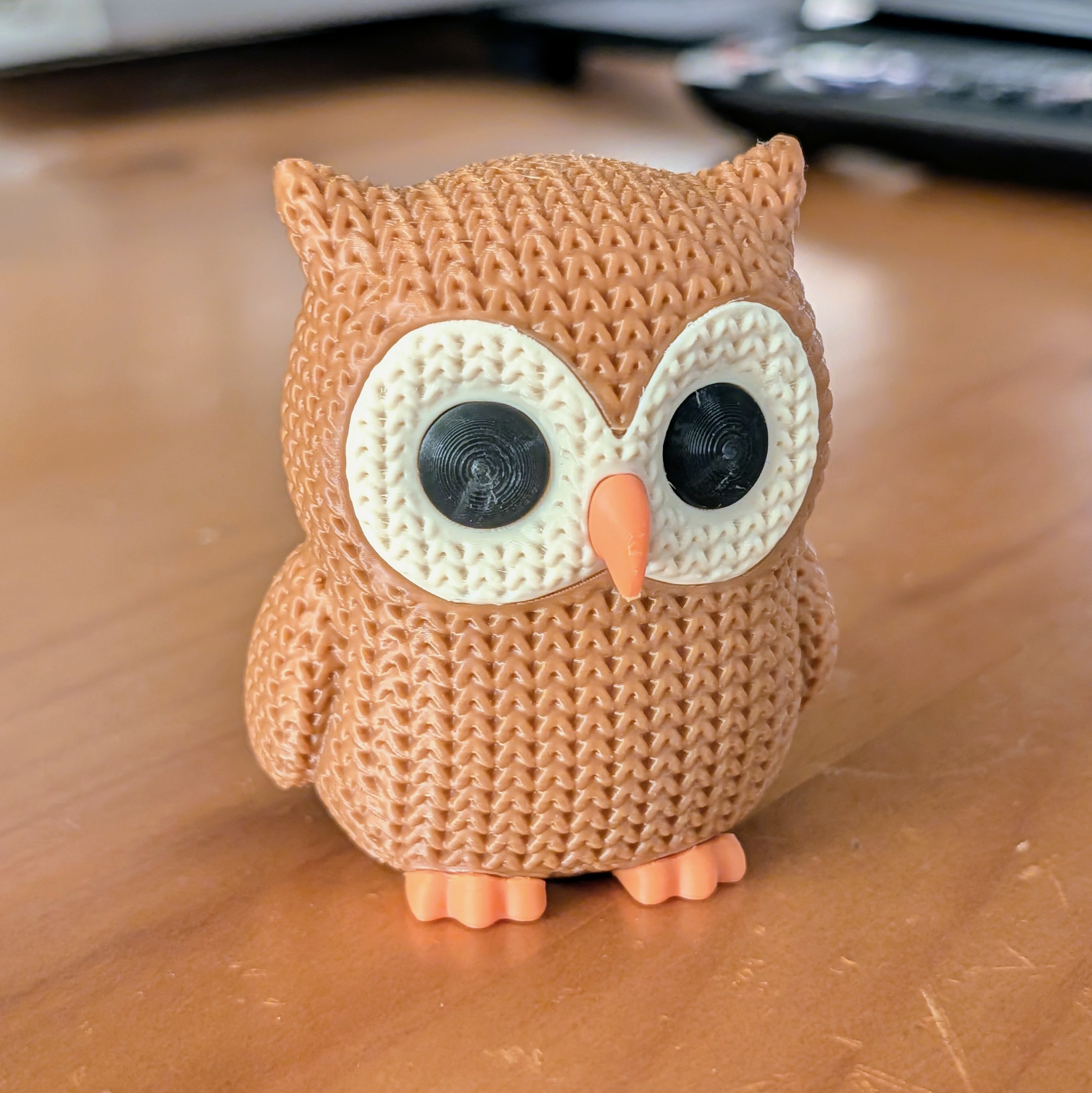 Miniatura 6 do modelo 3D Knitted Owl