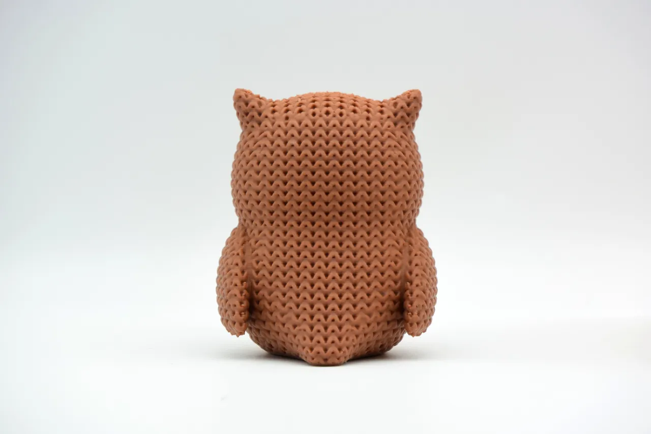 Knitted Owl view 3