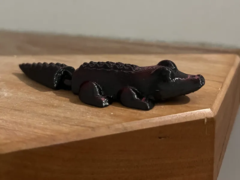 Cute Articulated Alligator (Print-in-Place!) 