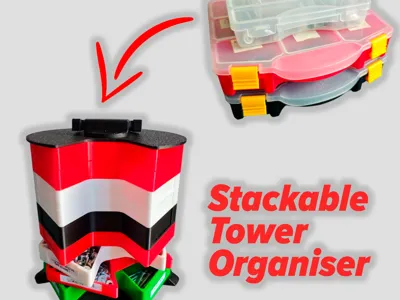Stackable Tower Organiser