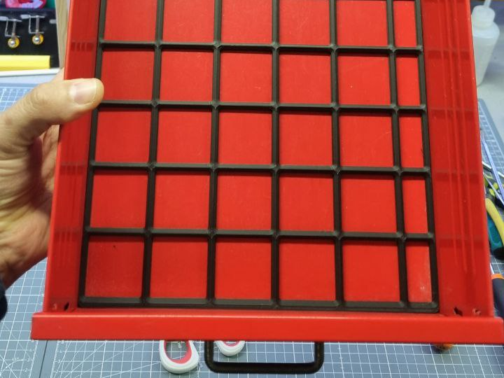 Gridfinity Baseplate for Ikea Helmer drawer unit