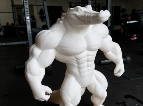 Muscle crocodile