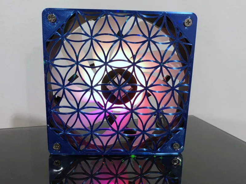120mm Seed of Life Fan Grill