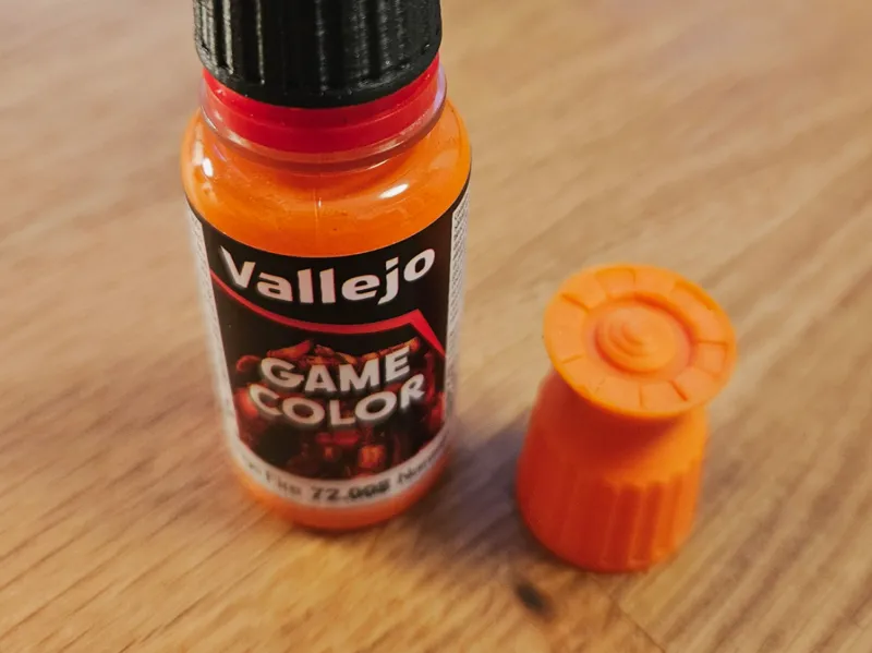 No-Brand Vallejo 18ml Replacement Cap & Swatch Top