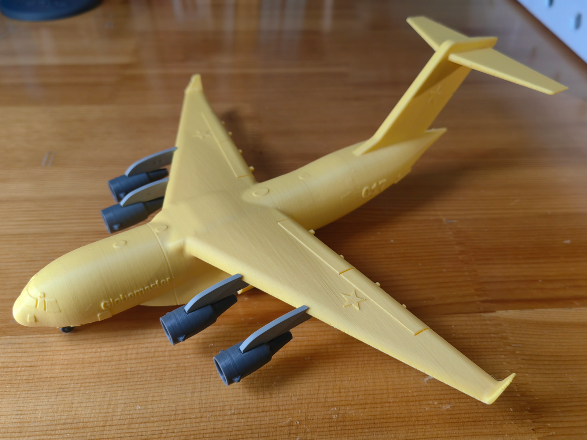 Miniatura 1 do modelo 3D C17环球霸王-拼装版