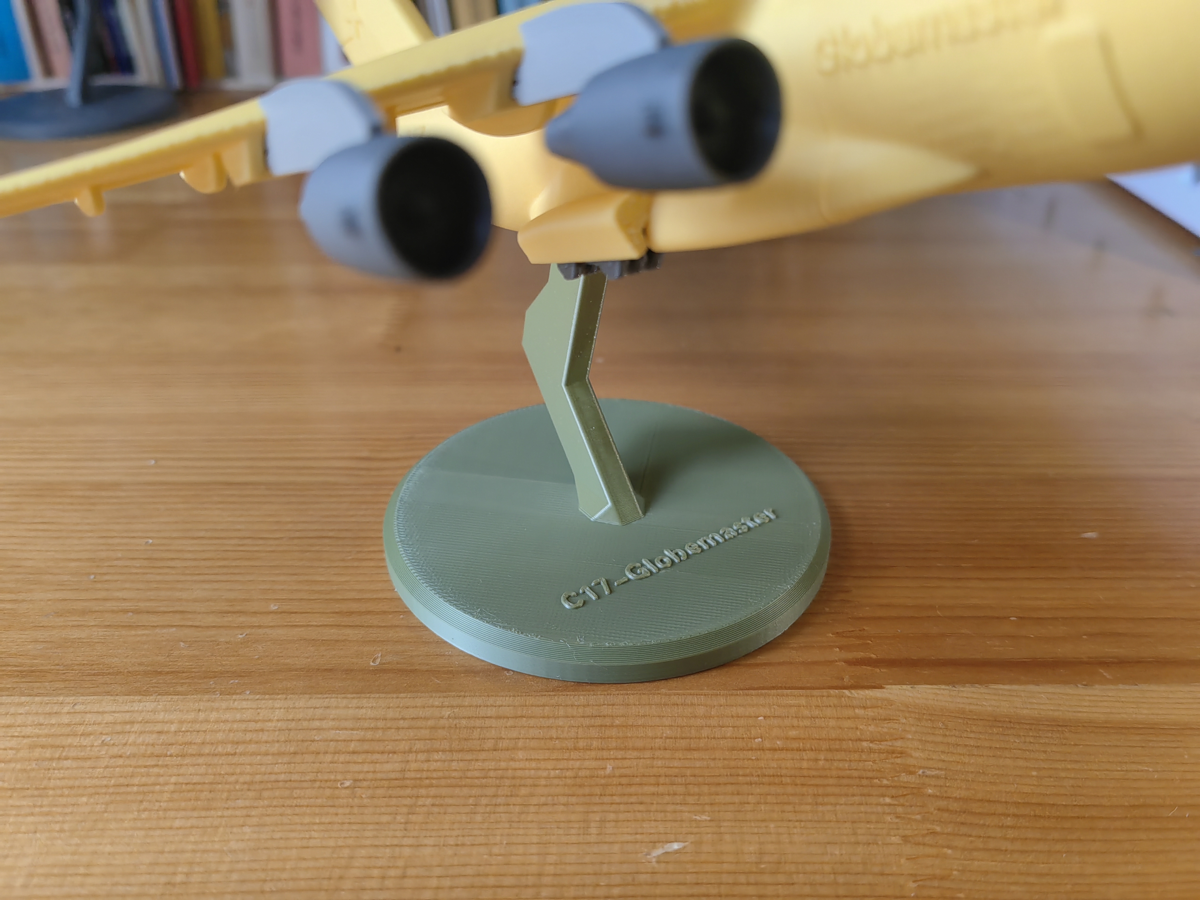 Miniatura 2 do modelo 3D C17环球霸王-拼装版