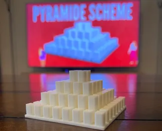 Wemding Zeitpyramide (1/100 Scale Model)