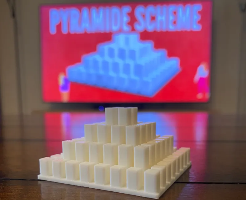 Wemding Zeitpyramide (1/100 Scale Model)