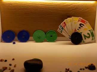 Kartenhalter für Spielkarten